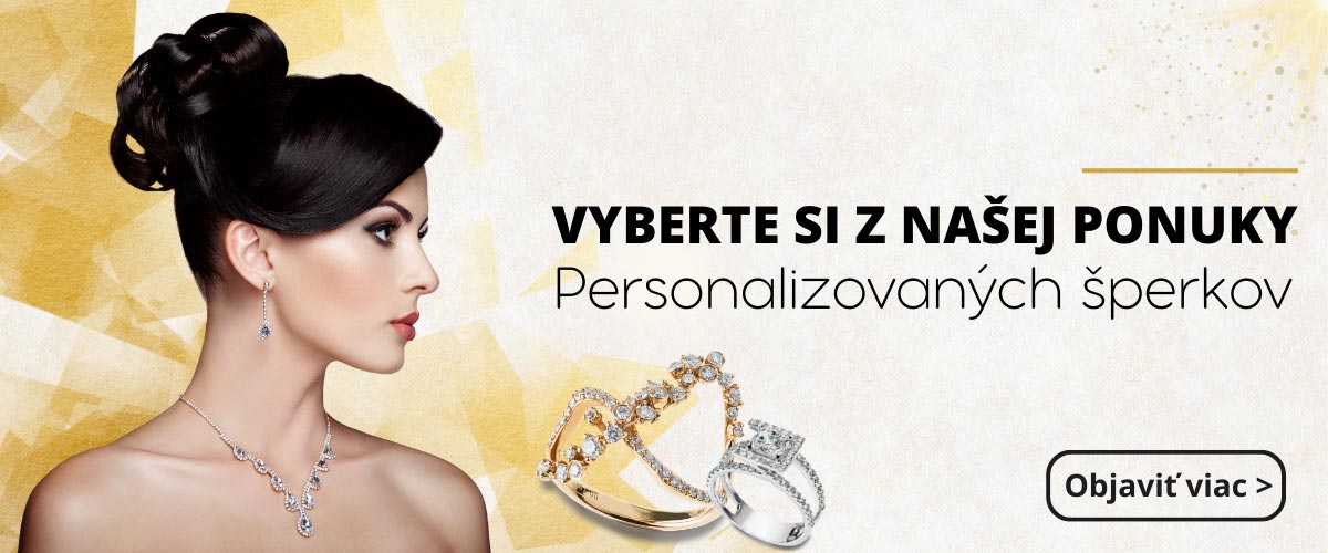 Vyberte si z našej ponuky personalizovaných šperkov