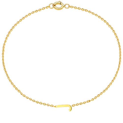 Zlatý NÁRAMOK s PÍSMENKOM →